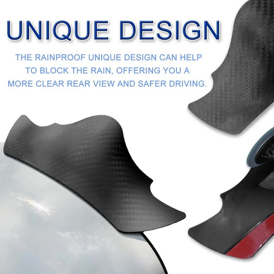 2Pcs Carbon Fiber Blind Spot Mirrors