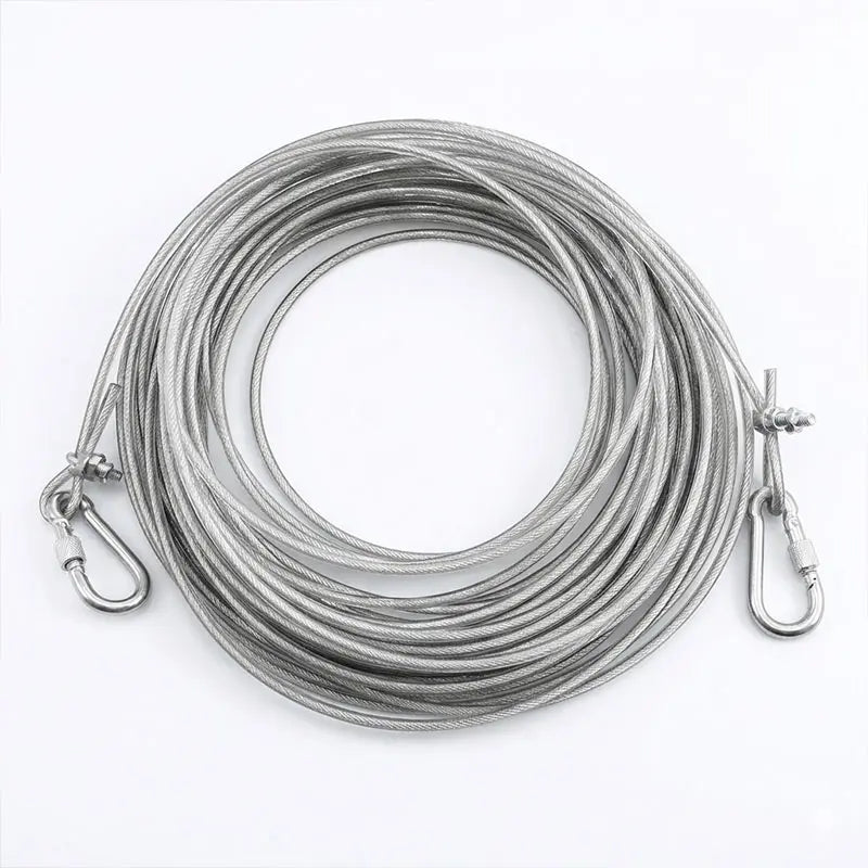 Premium Stainless Steel PVC Coated Clothesline – Heavy-Duty Rust-Resistant Drying Wire