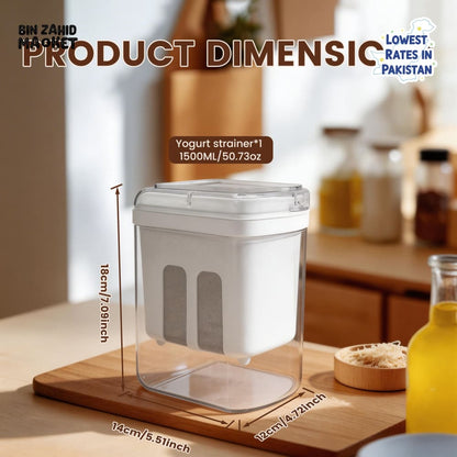 GREEK YOGURT STRAINER - PREMIUM