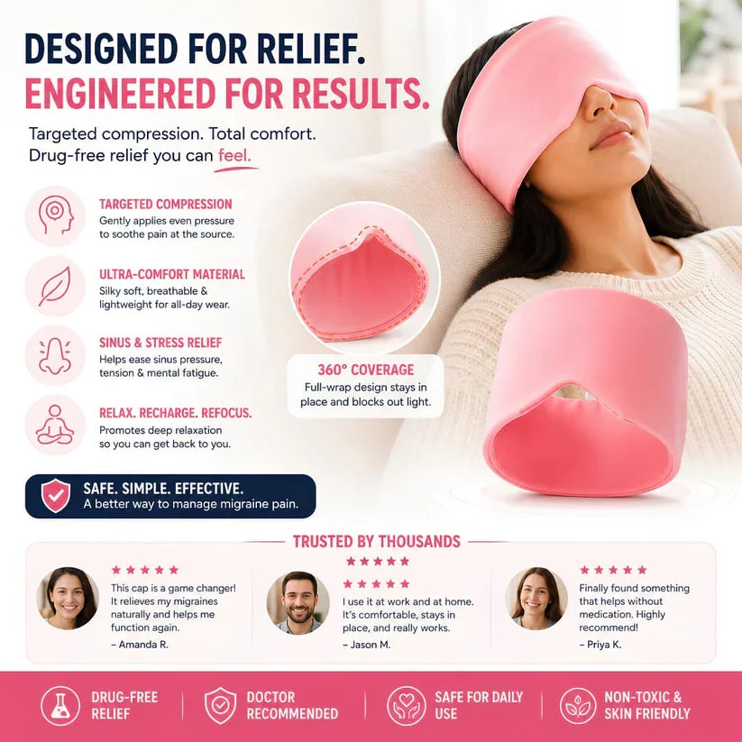 Migraine Pain Relief Cap